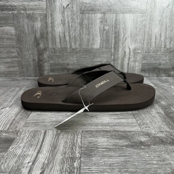 O'Neill Calafia Men's size 12 Thong Brown Sandals - Picture 1 of 7